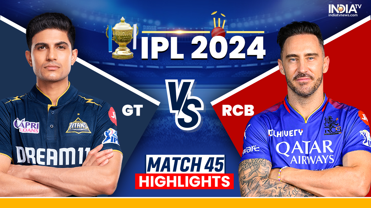 rcb vs gt dream11 prediction,who won today's ipl match,winning probability of today match